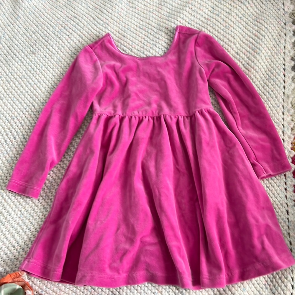 Velour Skater Dress